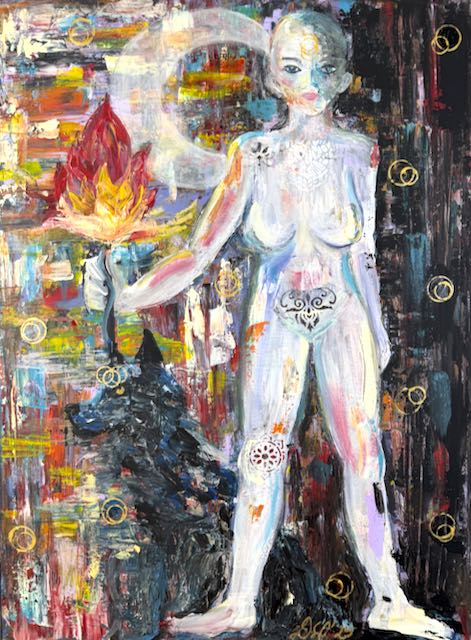 Landschaft mit Wasser