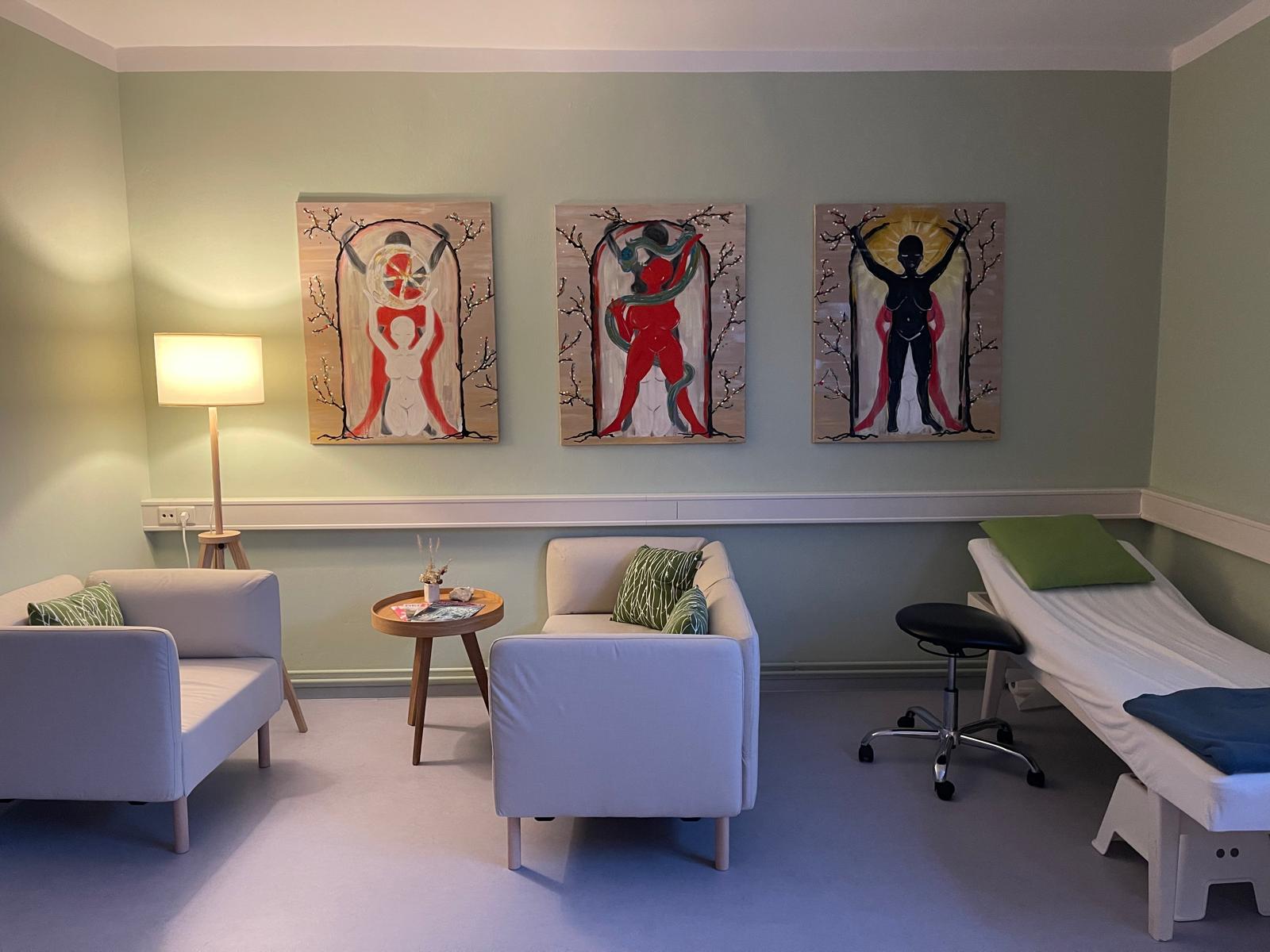 Künstler im Atelier